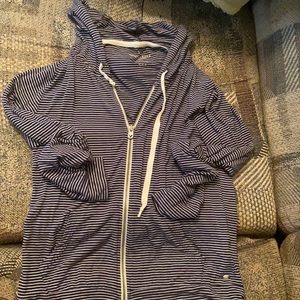 Women’s AE hooded zip up light sweatshirt